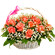 букет розовых роз с гипсофилой. Мексика